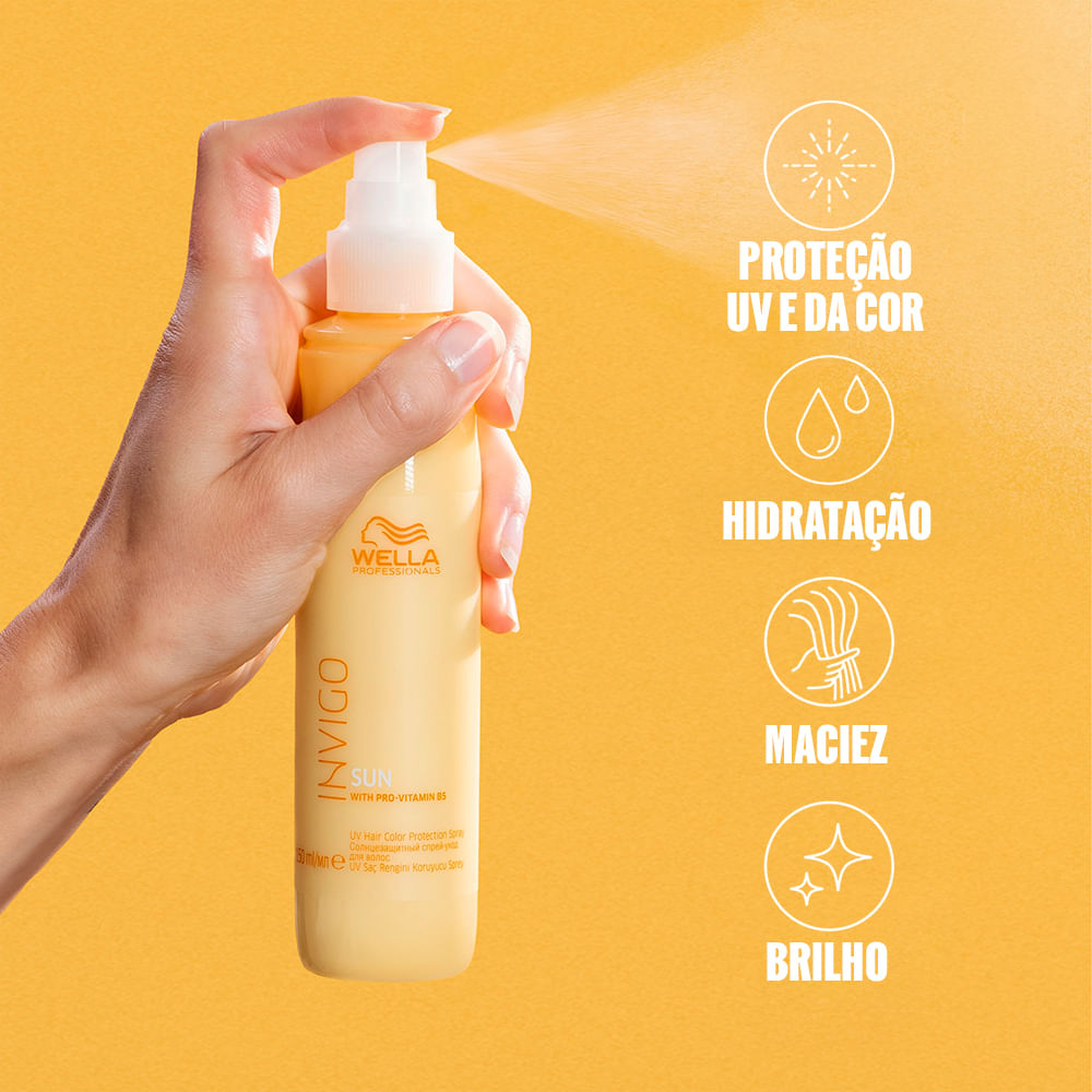 Wella Professionals Invigo Sun Spray Leave-In Proteção UV 150ml