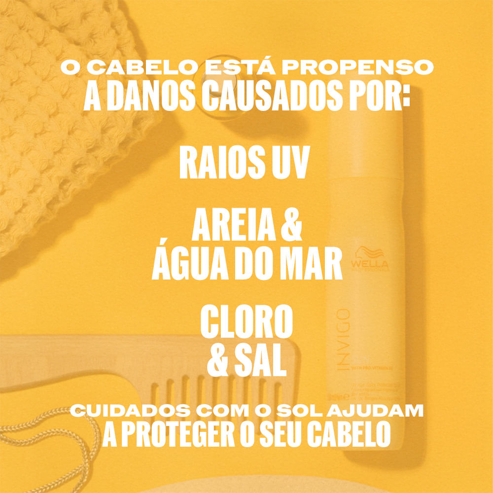 Wella Professionals Invigo Sun Shampoo Pós Sol 250ml