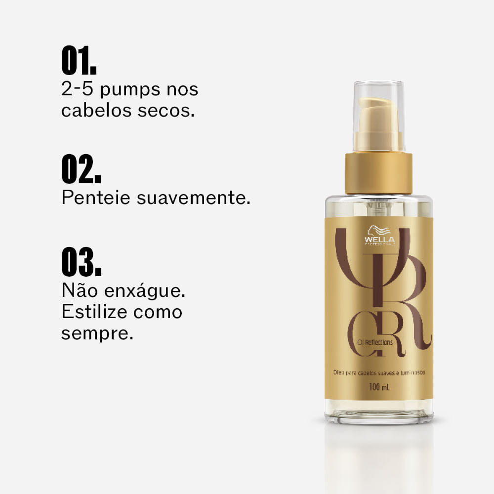 Wella Professionals Óleo Capilar Oil Reflections 100ml