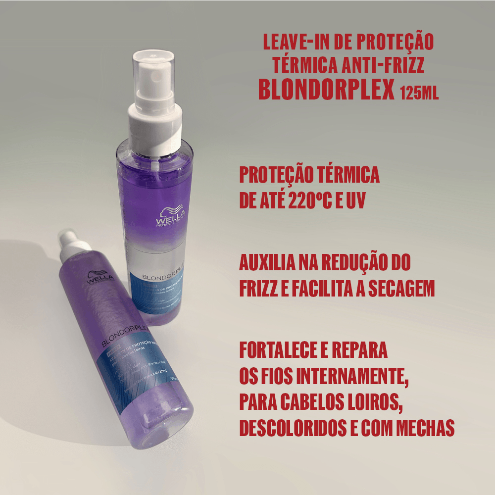 Wella Professionals Blondorplex Leave-In de Proteção Antifrizz 145ml