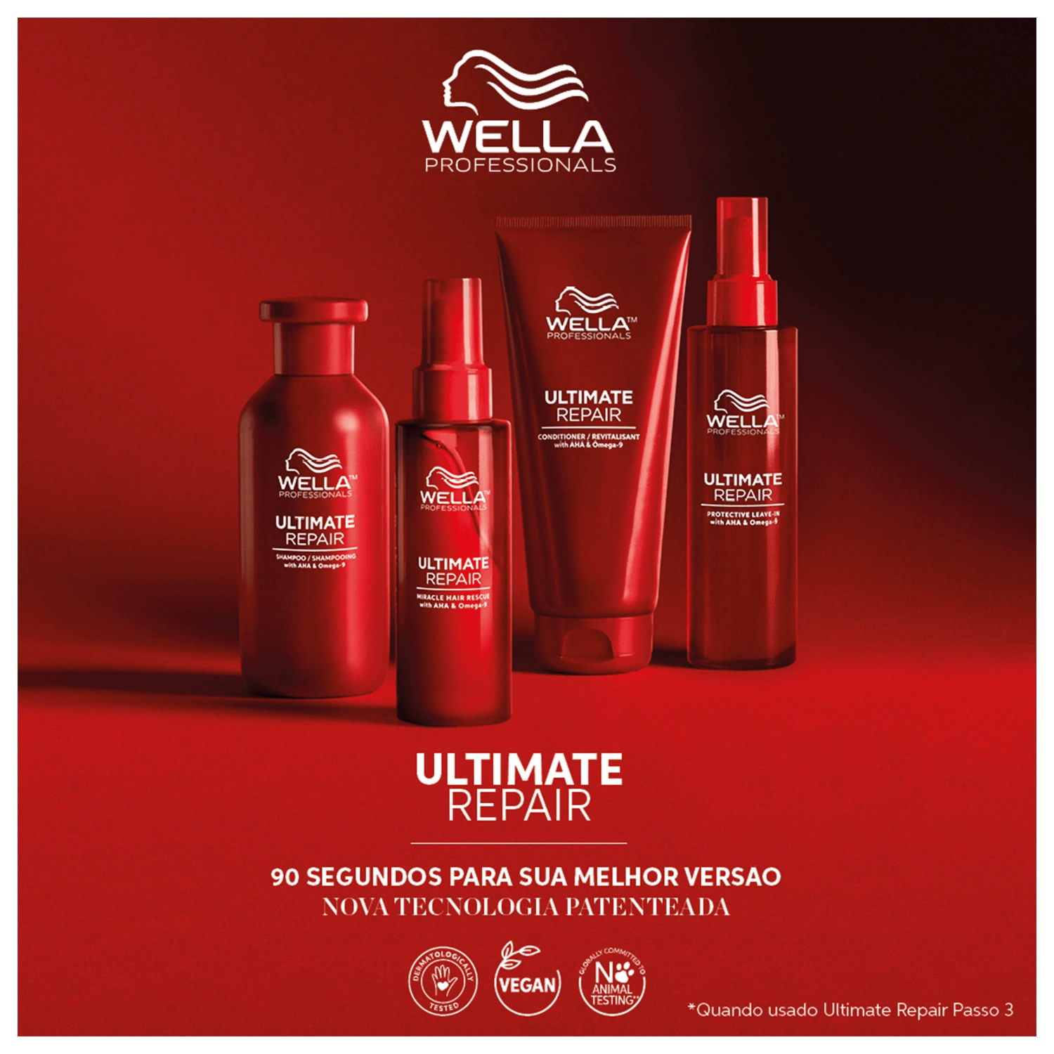 Wella Professionals Ultimate Luxe Oil Repair Kit Tratamento 5 Produtos