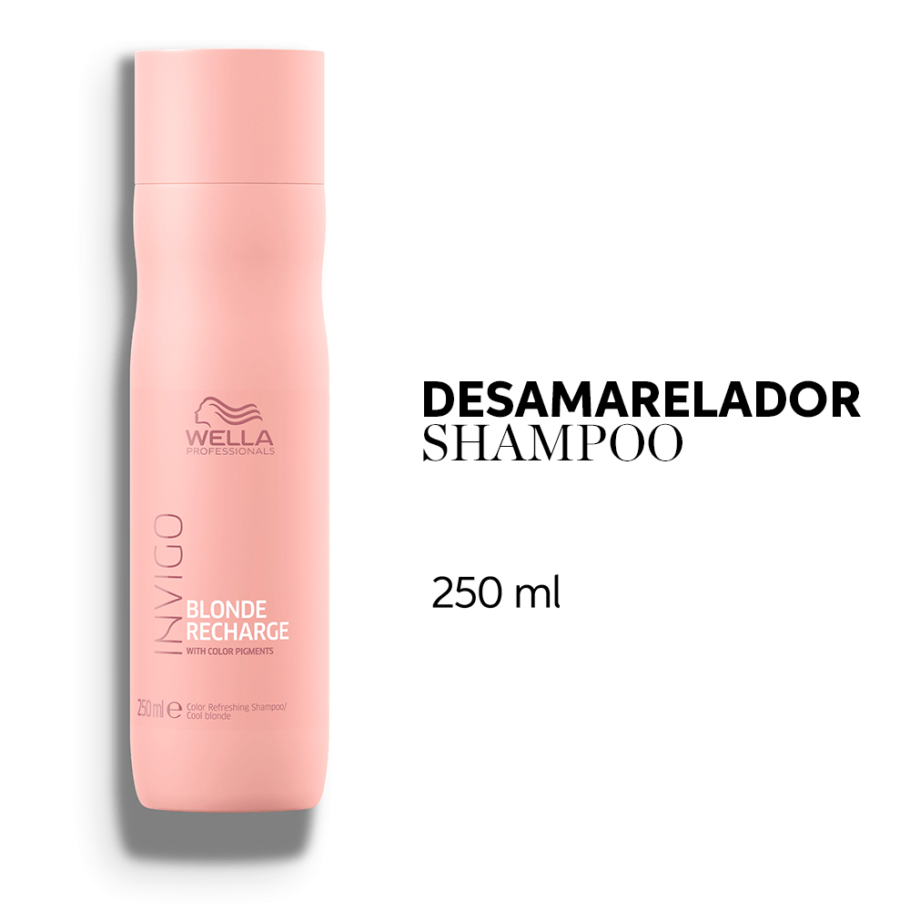 Wella Professionals Invigo Blonde Recharge Shampoo Matizador 250ml