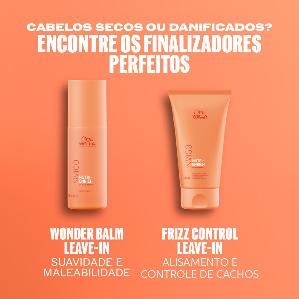 Wella Professionals Invigo Nutri Enrich Máscara de Aquecimento Express 150ml