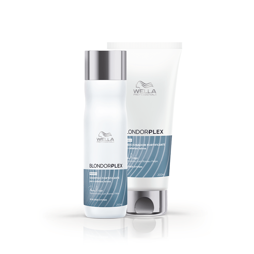 Wella Professionals Kit Blondorplex Shampoo 200ml Condicionador 250ml
