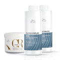Wella Professionals Kit Blondorplex Salão Trio Shampoo 1L Condicionador 1L e Máscara 500ml