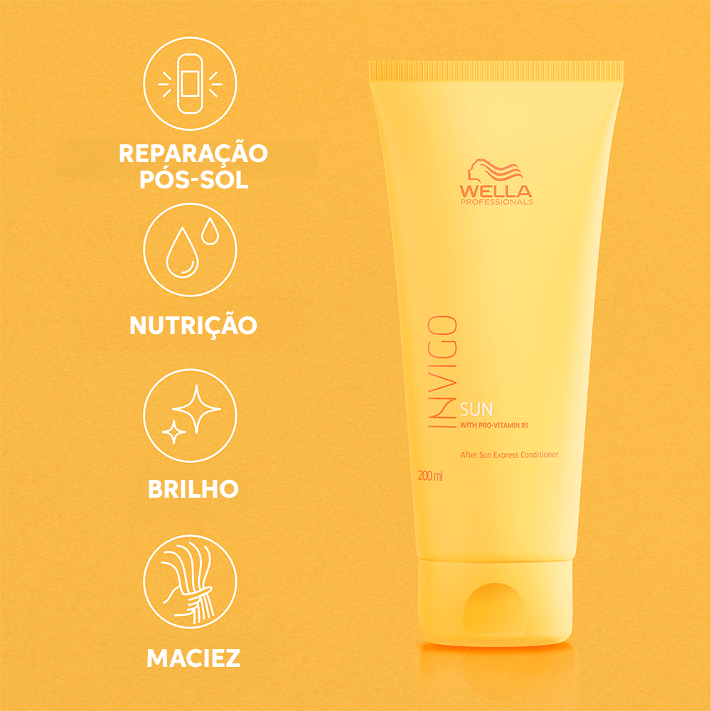 Wella Professionals Invigo Sun Kit Shampoo 300ml Condicionador 200ml