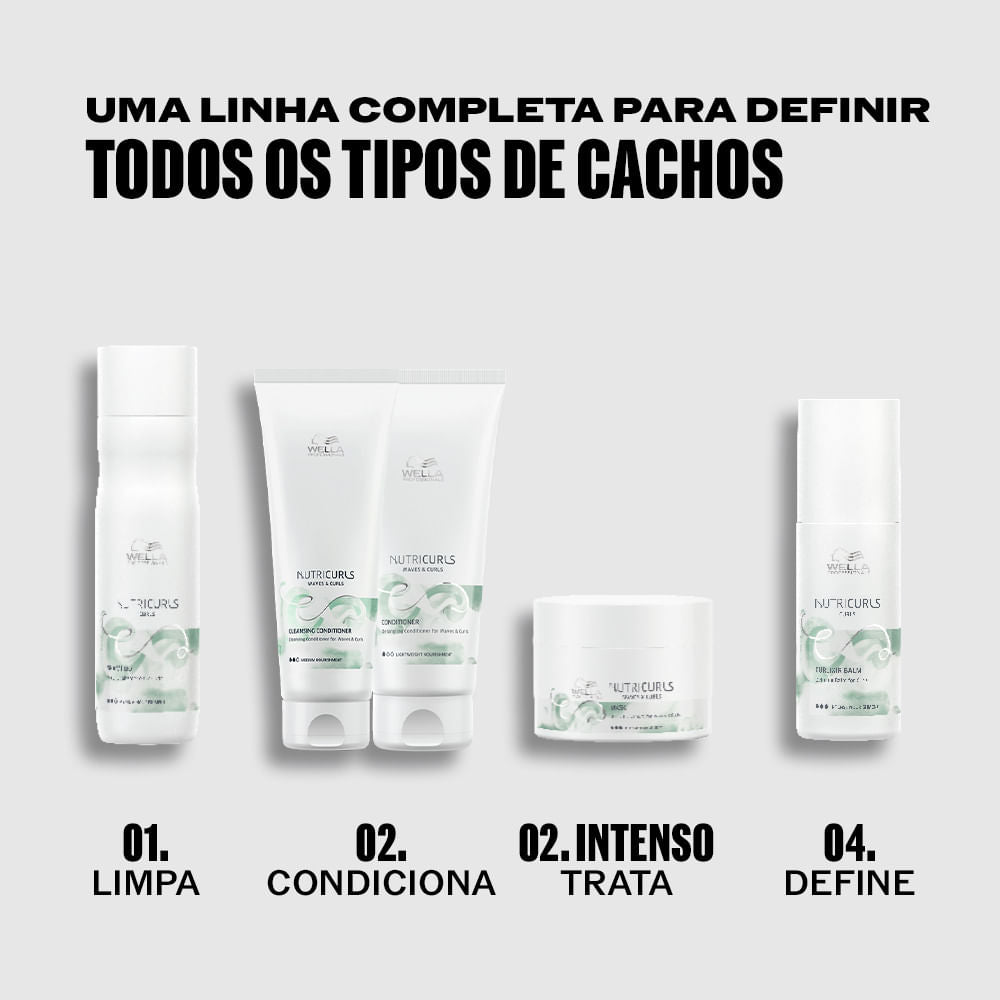 Wella Professionals Nutricurls Curlixir Balm Leave In Nutritivo 150ml